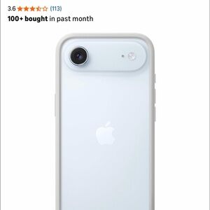 Apple iPhone Air Bumper in gray